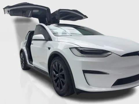 Another view of 2022 Tesla Model X Plaid for sale in Plano, TX at Autos of Dallas - Plano