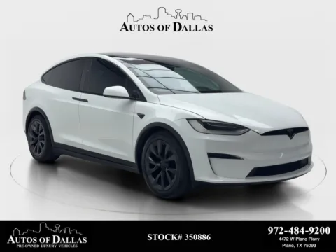 White 2022 Tesla Model X Plaid for sale in Plano, TX