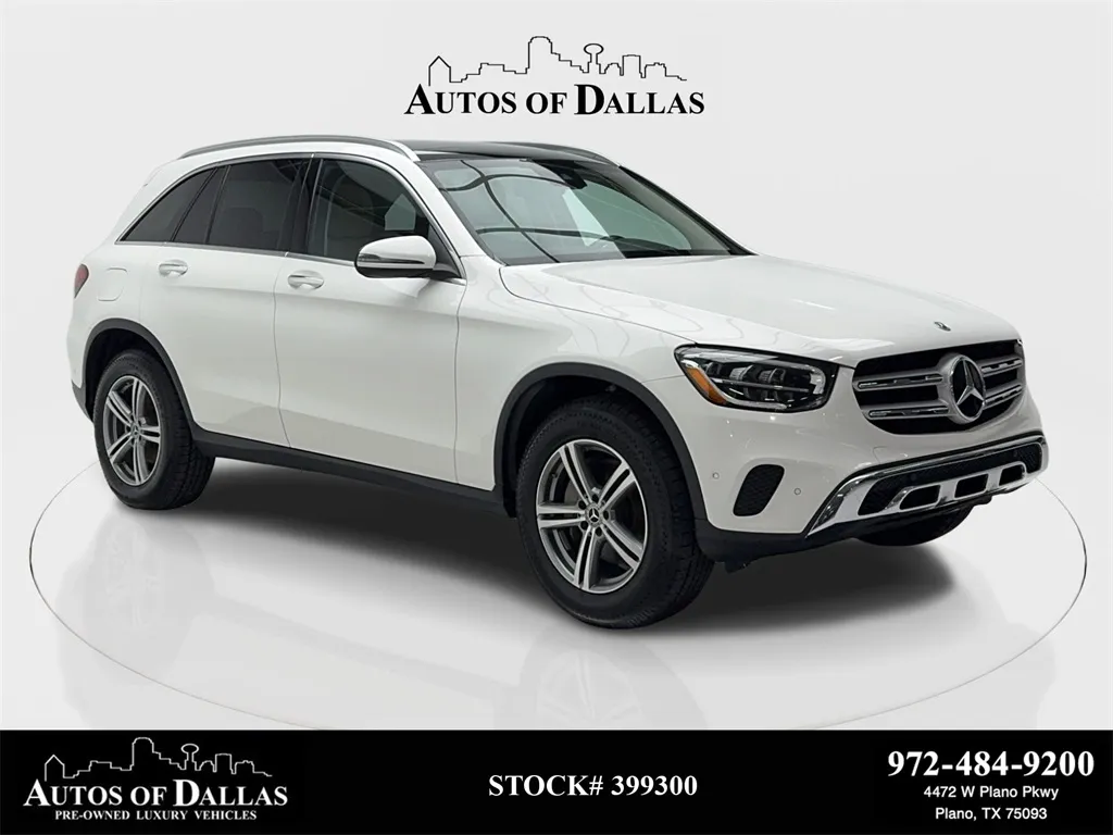 Black 2022 Mercedes-Benz GLC 300 NAV,CAM,PANO,HTD STS,BLIND SPOT for sale in Plano, TX