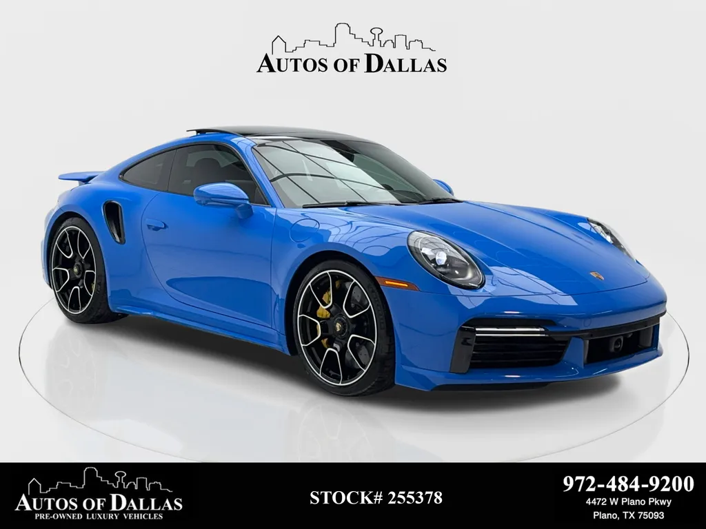 Gray 2022 Porsche 911 Turbo S for sale in Plano, TX
