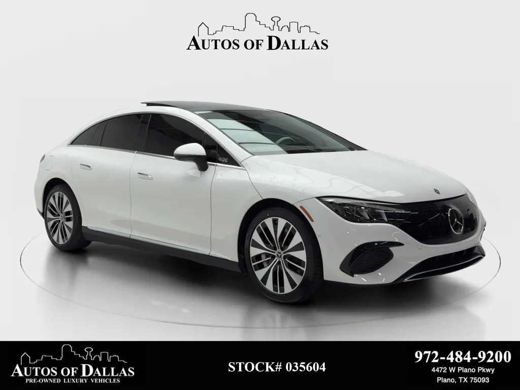 Black 2023 Mercedes-Benz EQE 350+ Sedan NAV,CAM,PANO,CLMT STS,BLIND SPOT for sale in Plano, TX