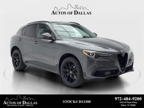 Gray 2021 Alfa Romeo Stelvio Ti for sale in Plano, TX