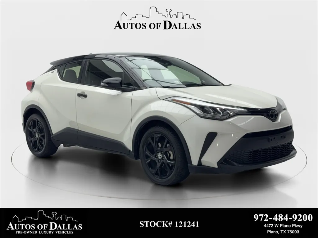White 2021 Toyota C-HR LE for sale in Plano, TX