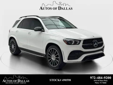 Black 2021 Mercedes-Benz GLE 350 AMG NIGHT PKG,NAV,CAM,PANO,CLMT STS,BLIND for sale in Plano, TX