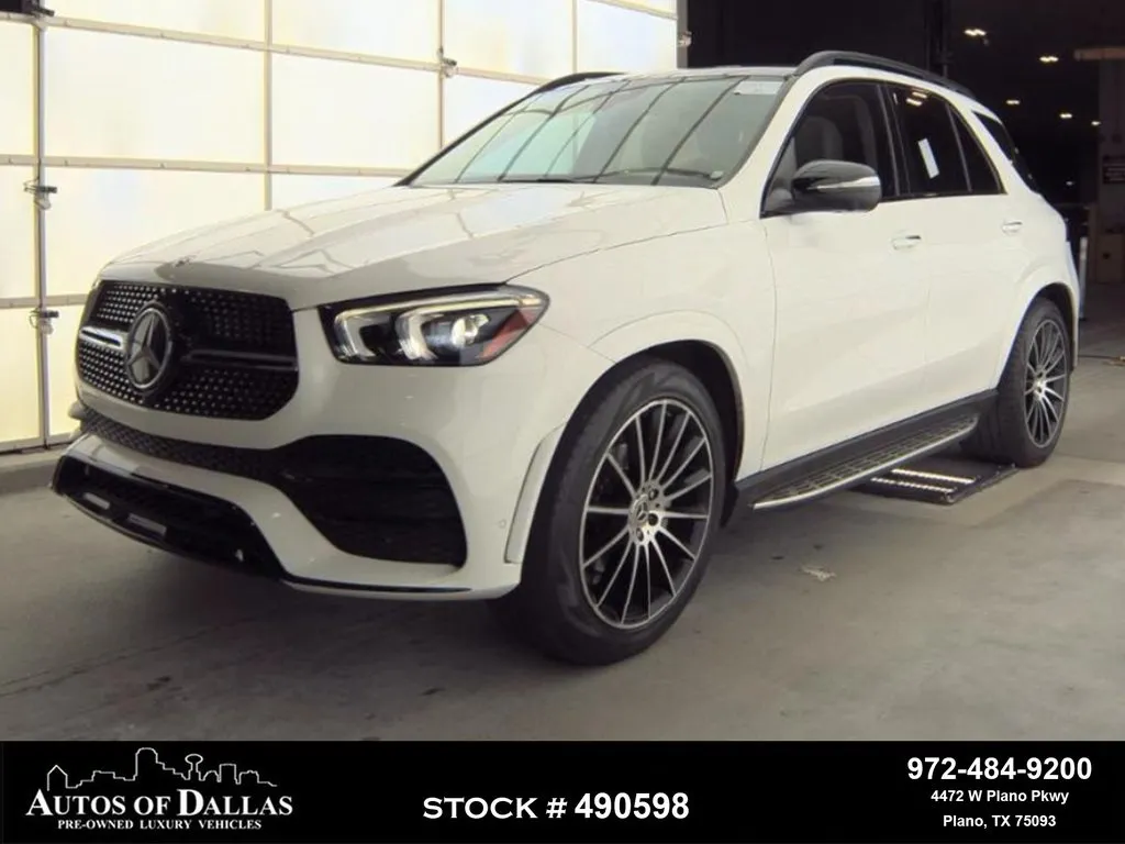 Black 2021 Mercedes-Benz GLE 350 AMG NIGHT PKG,NAV,CAM,PANO,CLMT STS,BLIND for sale in Plano, TX