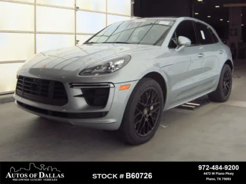 Silver 2021 Porsche Macan Turbo NAV,CAM,PANO,CLMT STS,20" WHLS for sale in Plano, TX