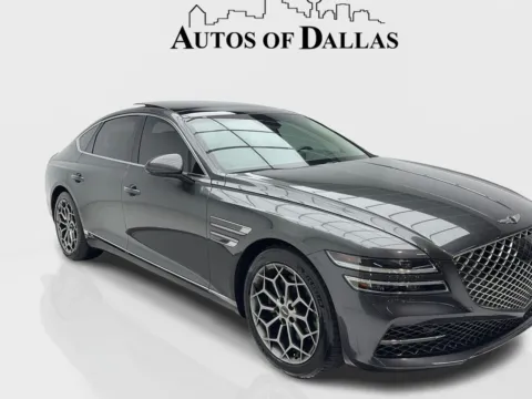 Photos of 2022 Genesis G80 2.5T NAV,CAM,PANO,CLMT STS,BLIND SPOT for sale in Plano, TX at Autos of Dallas - Plano
