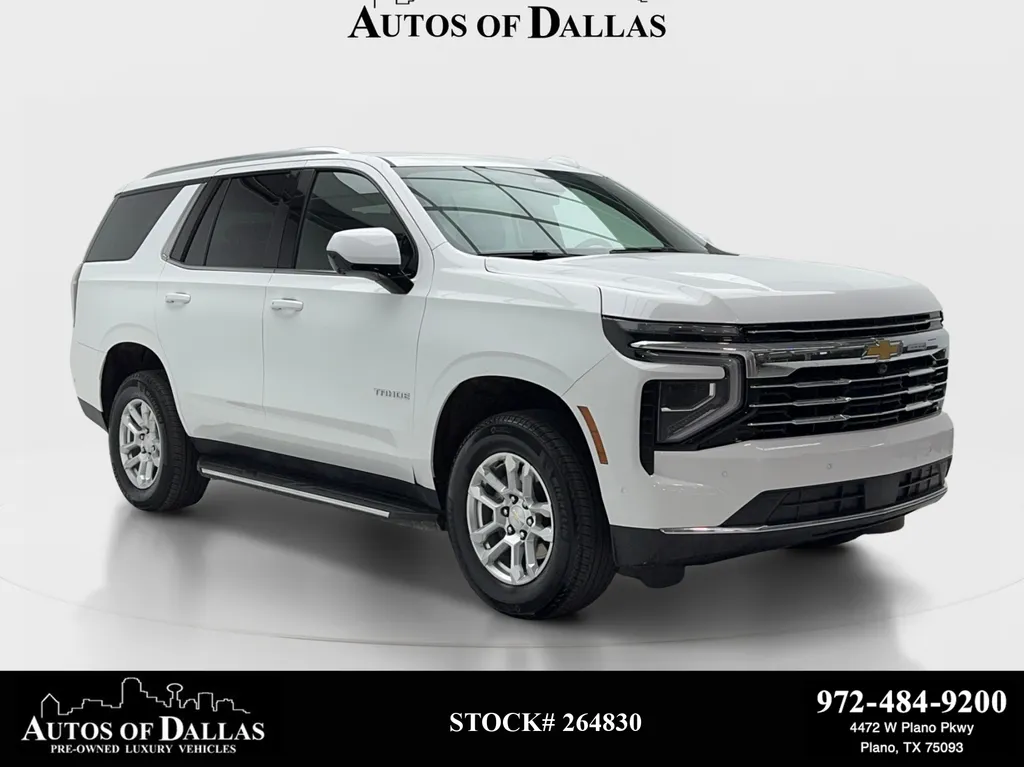 2025 Chevrolet Tahoe LT NAV,CAM,HTD STS,BLIND SPOT,3RD ROW for sale in Plano, TX