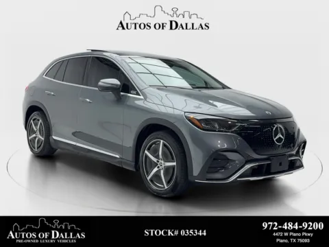 Black 2023 Mercedes-Benz EQE 350+ SUV AMG SPORT,NAV,CAM,PANO,CLMT STS,20" WLS for sale in Plano, TX