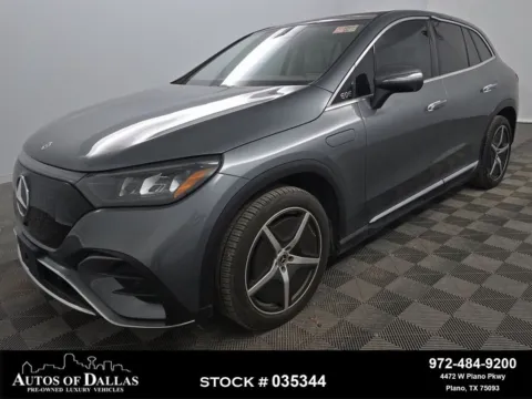 Black 2023 Mercedes-Benz EQE 350+ SUV AMG SPORT,NAV,CAM,PANO,CLMT STS,20" WLS for sale in Plano, TX