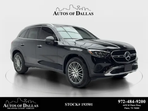 Black 2024 Mercedes-Benz GLC 300 NAV,CAM,PANO,HTD STS,BLIND SPOT for sale in Plano, TX