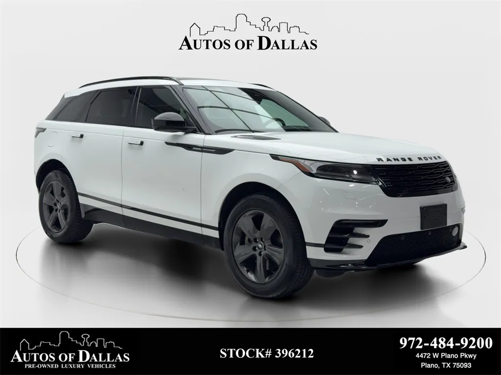 Gray 2025 Land Rover Range Rover Velar Dynamic SE NAV,CAM,PANO,HTD STS,BLIND SPOT for sale in Plano, TX