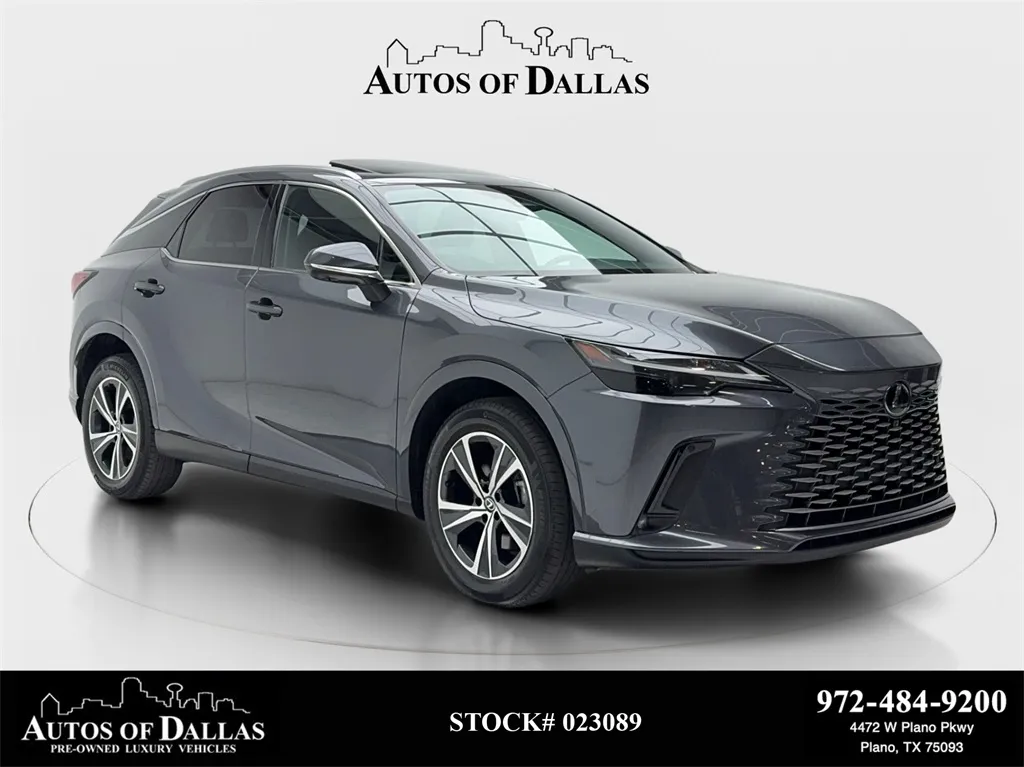 Gray 2024 Lexus RX 350 Premium NAV,CAM,SUNROOF,CLMT STS,BLIND SPOT for sale in Plano, TX