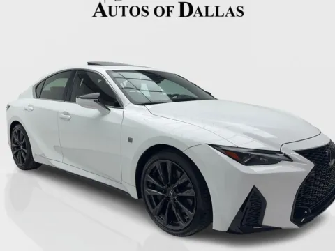 Photos of 2025 Lexus IS 350 F SPORT Design CAM,SUNROOF,CLMT STS,BLIND SPOT for sale in Plano, TX at Autos of Dallas - Plano