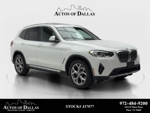 White 2022 BMW X3 sDrive30i for sale in Plano, TX
