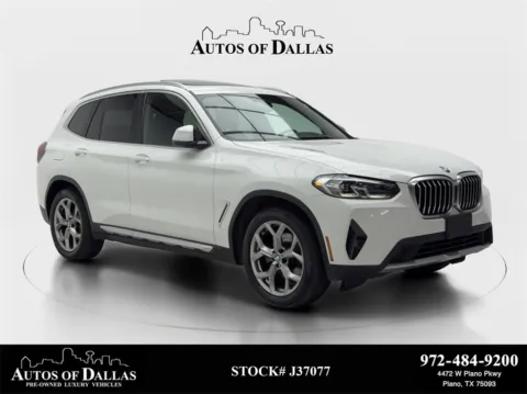 White 2022 BMW X3 sDrive30i for sale in Plano, TX
