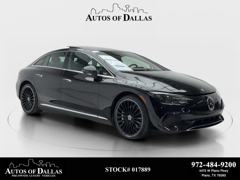 Black 2023 Mercedes-Benz EQE 500 Sedan AMG SPORT,NAV,CAM,PANO,CLMT STS,BLIND SP for sale in Plano, TX