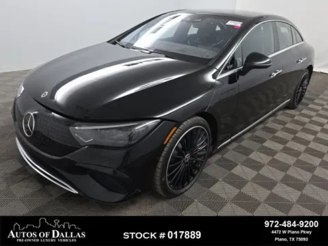 Black 2023 Mercedes-Benz EQE 500 Sedan AMG SPORT,NAV,CAM,PANO,CLMT STS,BLIND SP for sale in Plano, TX