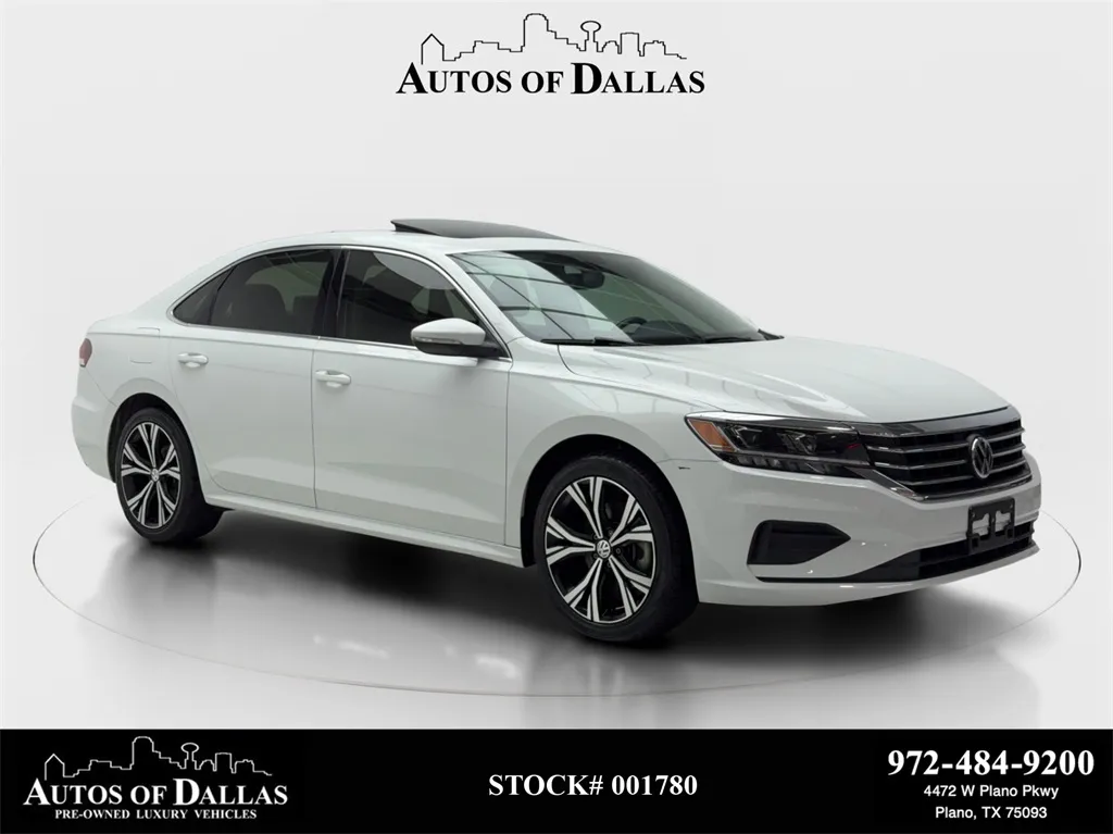 White 2022 Volkswagen Passat 2.0T SE for sale in Plano, TX
