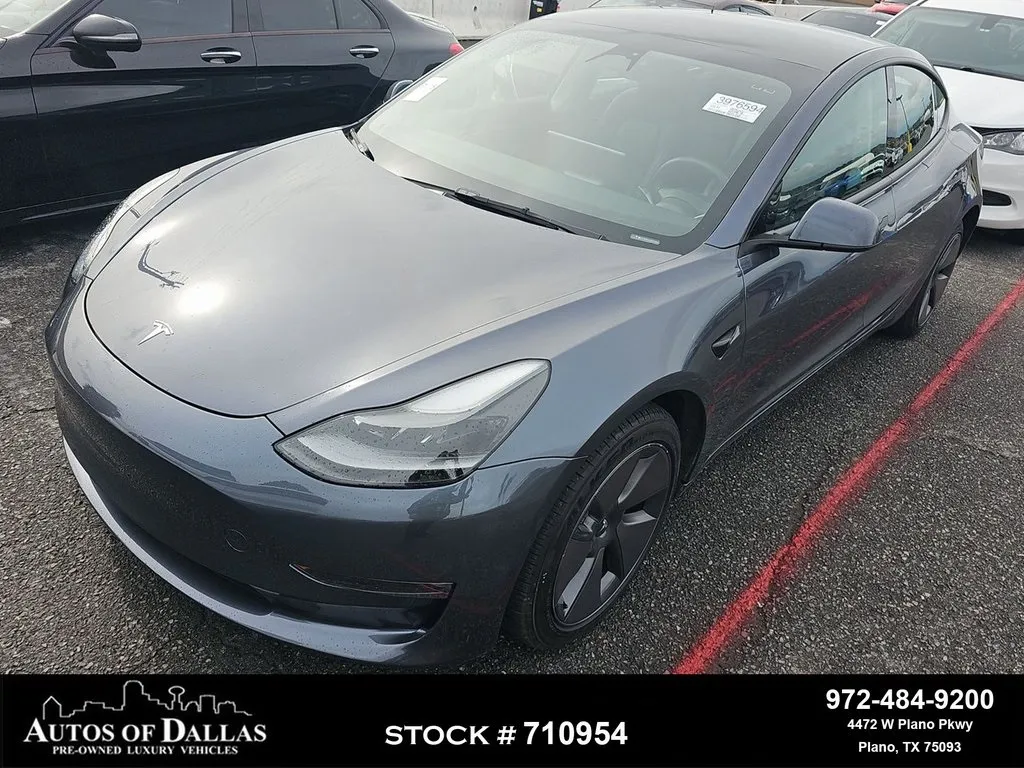 Blue 2023 Tesla Model 3 NAV,CAM,PANO,HTD STS,BLIND SPOT for sale in Plano, TX