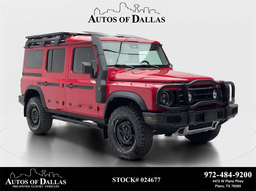 Blue 2025 INEOS Grenadier Trialmaster Edition NAV,CAM,SUNROOF,HTD STS,17" WL for sale in Plano, TX