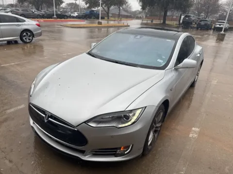 Silver 2014 Tesla Model S for sale in Plano, TX