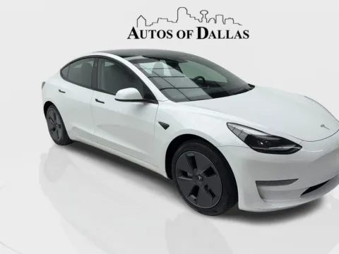 Photos of 2023 Tesla Model 3 NAV,CAM,PANO,HTD STS,BLIND SPOT for sale in Plano, TX at Autos of Dallas - Plano