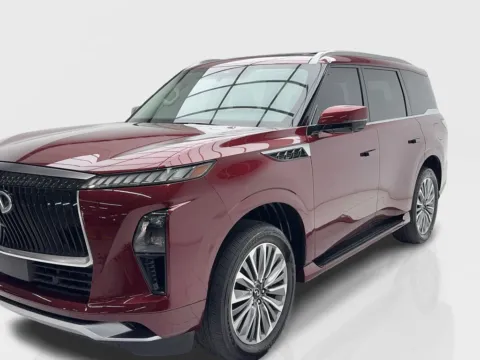 Another view of 2025 INFINITI QX80 LUXE NAV,CAM,SUNROOF,HTD STS,HEADS UP,3RD ROW for sale in Plano, TX at Autos of Dallas - Plano