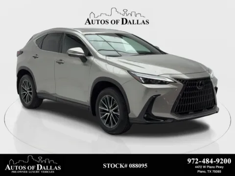 Silver 2025 Lexus NX 350 Premium NAV,CAM,SUNROOF,CLMT STS,BLIND SPOT,18 for sale in Plano, TX