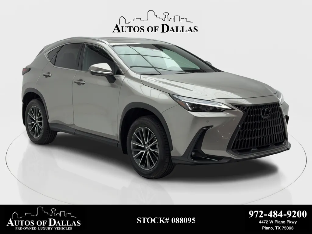 Silver 2025 Lexus NX 350 Premium NAV,CAM,SUNROOF,CLMT STS,BLIND SPOT,18 for sale in Plano, TX