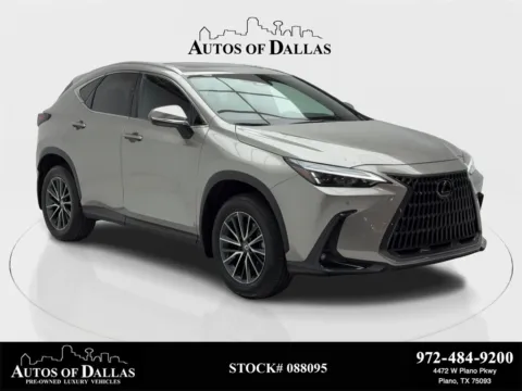 Silver 2025 Lexus NX 350 Premium NAV,CAM,SUNROOF,CLMT STS,BLIND SPOT,18 for sale in Plano, TX