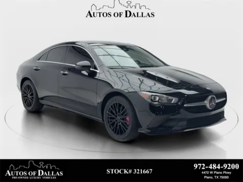 Black 2022 Mercedes-Benz CLA 250 NAV,CAM,PANO,HTD STS,BLIND SPOT for sale in Plano, TX