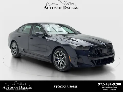 Black 2025 BMW i5 eDrive40 M SPORT,NAV,CAM,SUNROF,HTD STS,BLIND SPOT for sale in Plano, TX