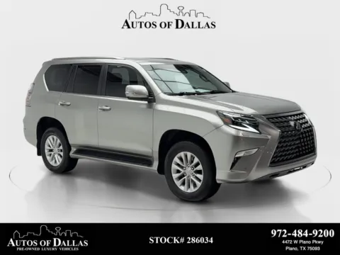 Silver 2021 Lexus GX 460 NAV,CAM,SUNROOF,CLMT STS,BLIND SPOT,3RD ROW for sale in Plano, TX
