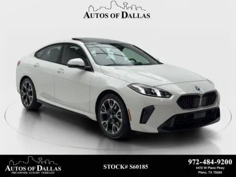 White 2025 BMW 2 Series 228 xDrive Gran Coupe NAV,CAM,PANO,HTD STS,BLIND S for sale in Plano, TX