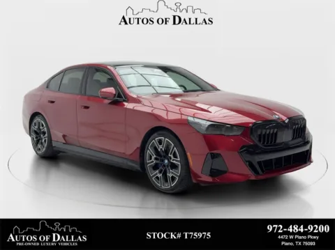 Red 2025 BMW i5 eDrive40 M SPORT,NAV,CAM,SUNROOF,HEADS UP,20" M WL for sale in Plano, TX