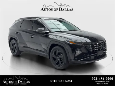 Black 2022 Hyundai Tucson Limited for sale in Plano, TX
