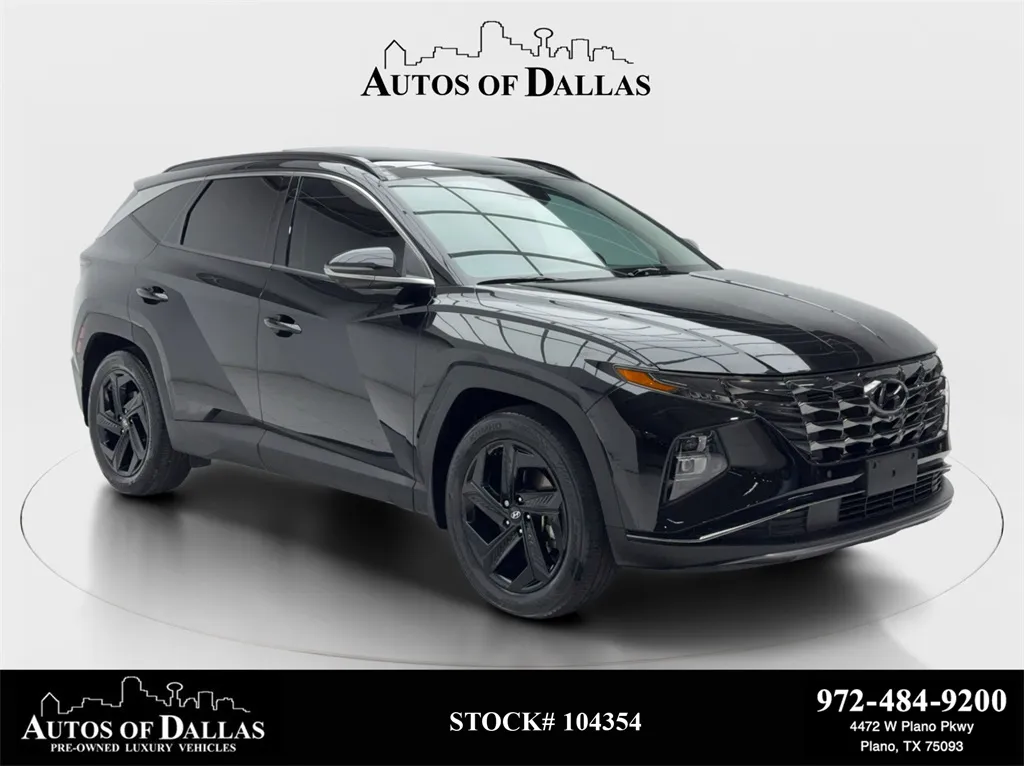 Black 2022 Hyundai Tucson Limited for sale in Plano, TX