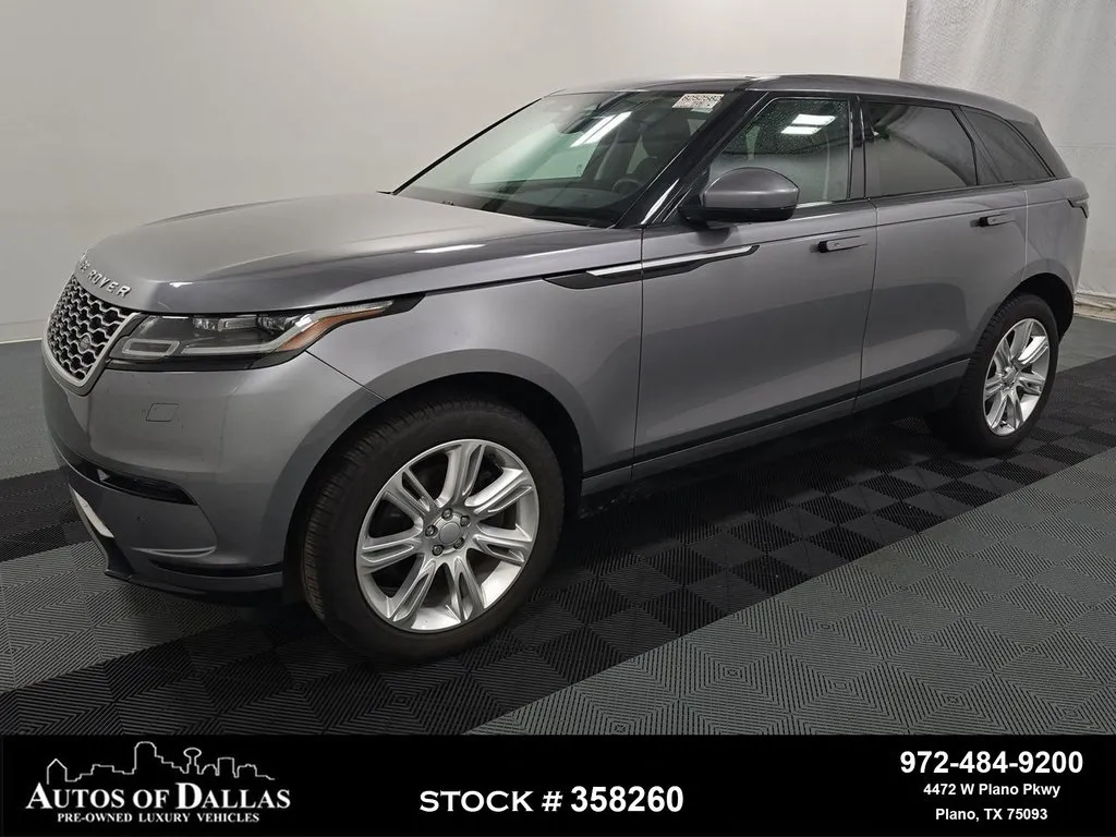 Gray 2023 Land Rover Range Rover Velar S NAV,CAM,PANO,HTD STS,BLIND SPOT,20" WLS for sale in Plano, TX