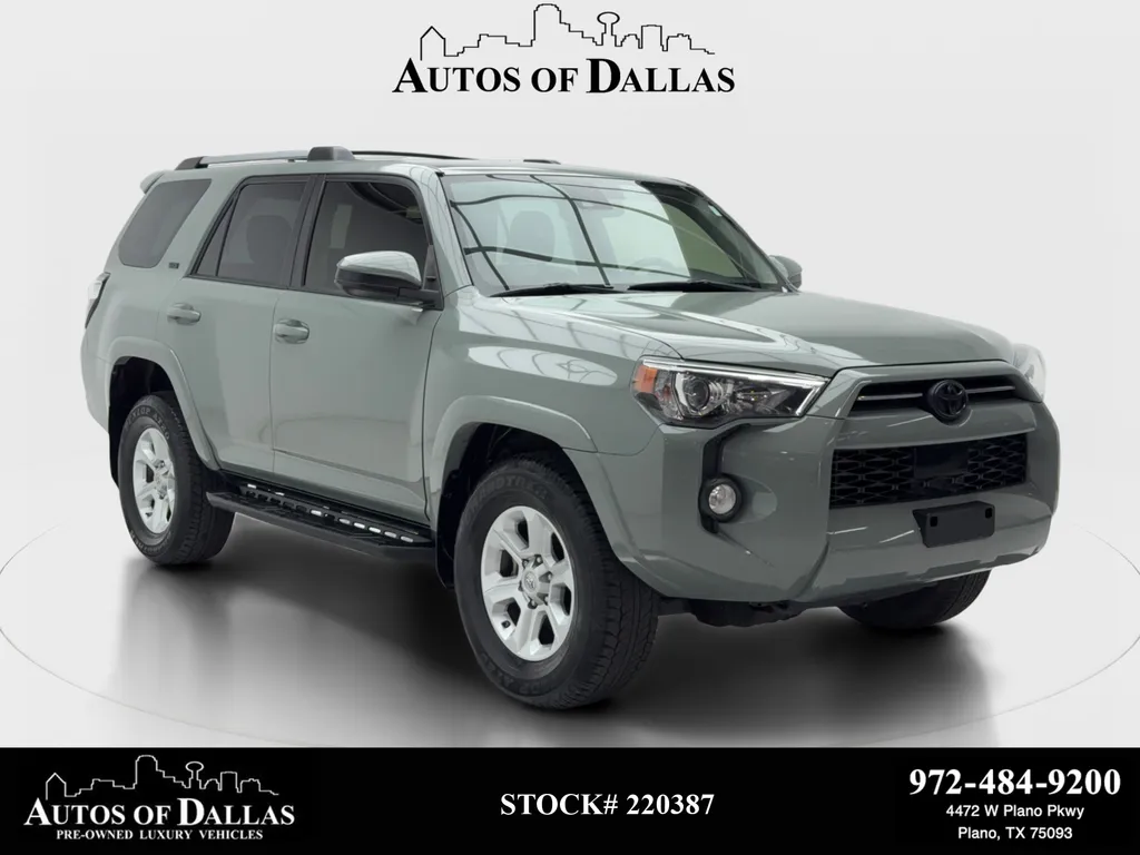 Green 2020 Toyota 4Runner SR5 Premium for sale in Plano, TX