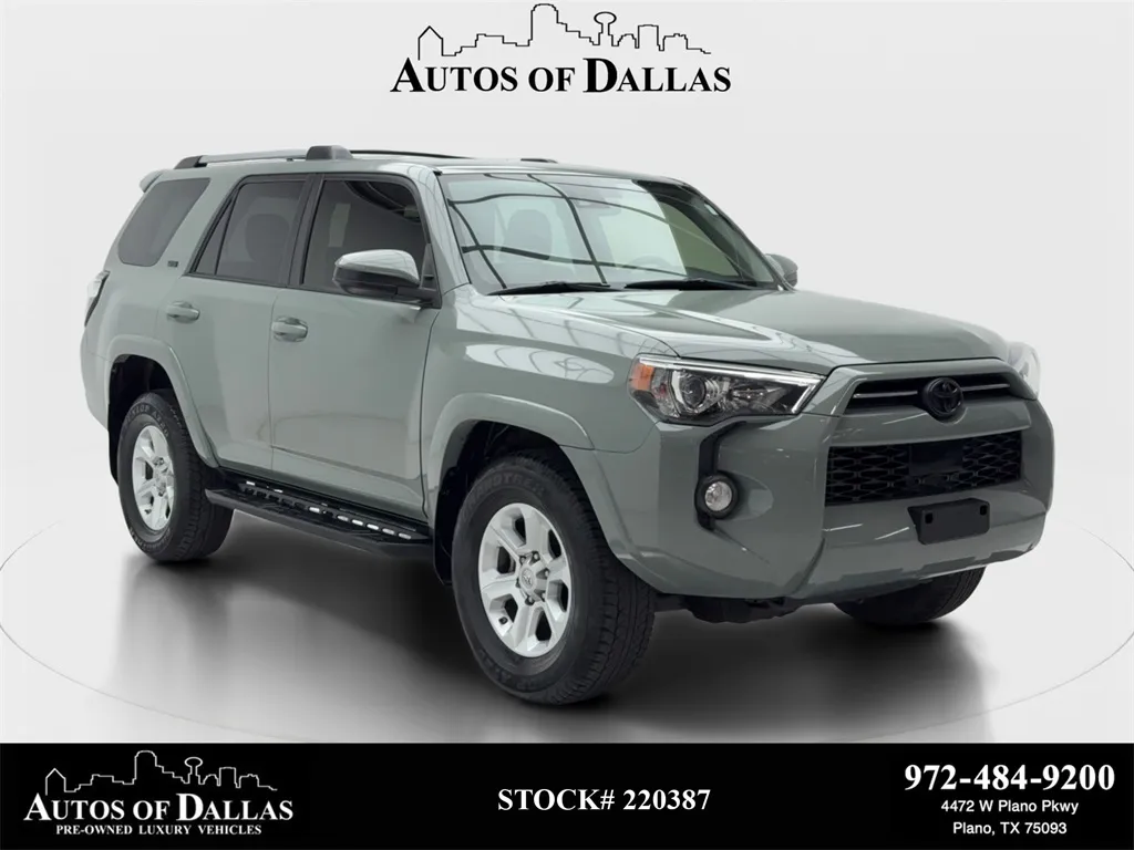 Green 2020 Toyota 4Runner SR5 Premium for sale in Plano, TX