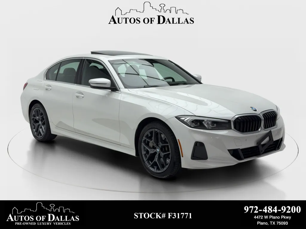 2025 BMW 3 Series 330i SPORT LINE,NAV,CAM,SUNROOF,HTD STS,BLIND SPOT for sale in Plano, TX
