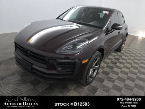 Gray 2023 Porsche Macan NAV,CAM,PANO,CLMT STS,BLIND SPOT,20" WHLS for sale in Plano, TX