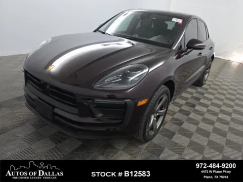 Gray 2023 Porsche Macan NAV,CAM,PANO,CLMT STS,BLIND SPOT,20" WHLS for sale in Plano, TX