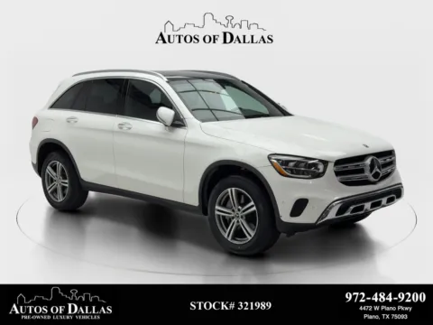 Black 2021 Mercedes-Benz GLC 300 NAV,CAM,PANO,HTD STS,BLIND SPOT for sale in Plano, TX