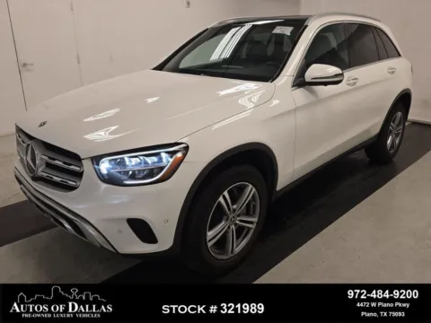 Black 2021 Mercedes-Benz GLC 300 NAV,CAM,PANO,HTD STS,BLIND SPOT for sale in Plano, TX
