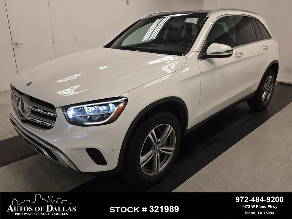 Black 2021 Mercedes-Benz GLC 300 NAV,CAM,PANO,HTD STS,BLIND SPOT for sale in Plano, TX