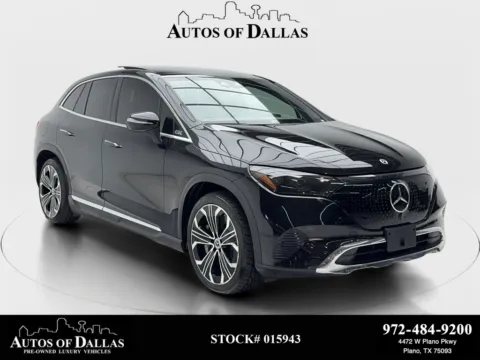 Black 2023 Mercedes-Benz EQE 350 SUV NAV,CAM,PANO,CLMT STS,BLIND SPOT,21" WLS for sale in Plano, TX