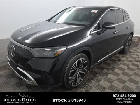 Black 2023 Mercedes-Benz EQE 350 SUV NAV,CAM,PANO,CLMT STS,BLIND SPOT,21" WLS for sale in Plano, TX