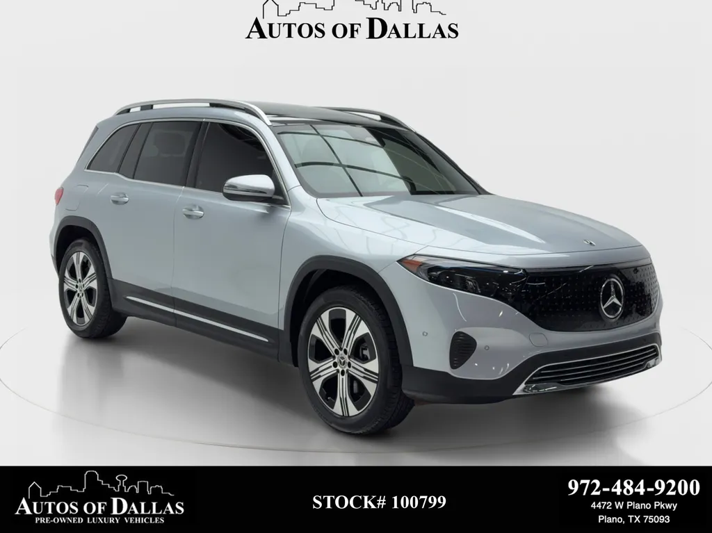 Silver 2024 Mercedes-Benz EQB 300 NAV,CAM,PANO,HTD STS,BLIND SPOT,19" WLS for sale in Plano, TX